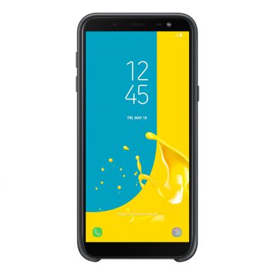Защитный чехол Dual Layer Cover для Samsung Galaxy J6 2018 (J600) EF-PJ600CBEGRU - Black
