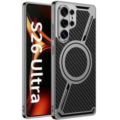 Захисний чохол GKK Aegis MagRing для Samsung Galaxy S26 Ultra - Silver