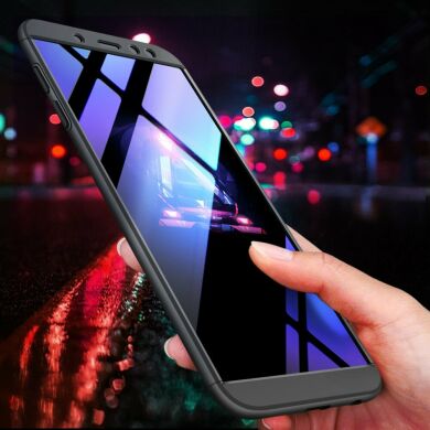 Защитный чехол GKK Double Dip Case для Samsung Galaxy A6 2018 (A600) - Black