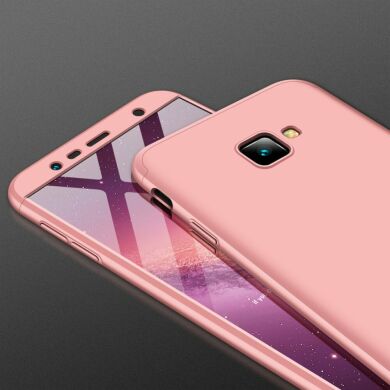 Защитный чехол GKK Double Dip Case для Samsung Galaxy J4+ (J415) - Rose Gold