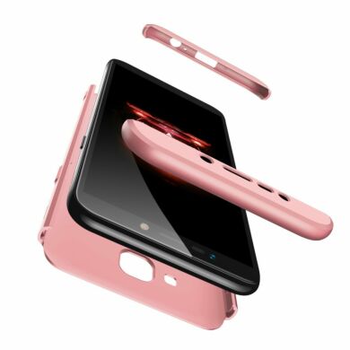 Защитный чехол GKK Double Dip Case для Samsung Galaxy J4+ (J415) - Rose Gold