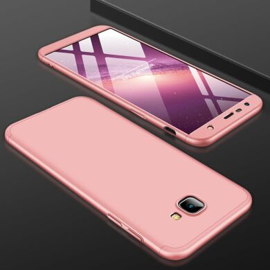 Защитный чехол GKK Double Dip Case для Samsung Galaxy J4+ (J415) - Rose Gold