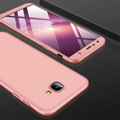 Защитный чехол GKK Double Dip Case для Samsung Galaxy J4+ (J415) - Rose Gold