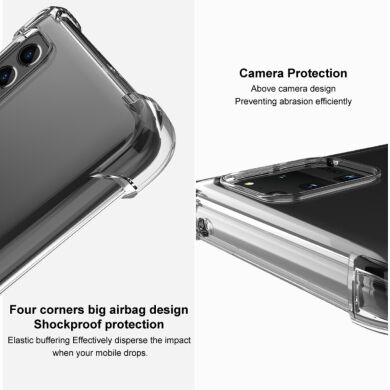 Защитный чехол IMAK Airbag MAX Case для Samsung Galaxy A33 - Transparent Black