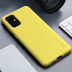 Защитный чехол IPAKY Matte Case для Samsung Galaxy S20 Plus (G985) - Yellow