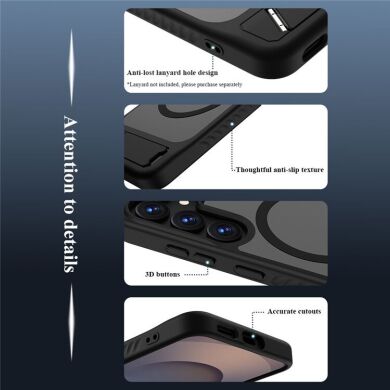 Захисний чохол LEREACH Le-Chic Series для Samsung Galaxy S24 (S921) / Galaxy S25 (S931) - Grey