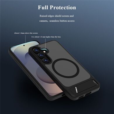 Захисний чохол LEREACH Le-Chic Series для Samsung Galaxy S24 (S921) / Galaxy S25 (S931) - Grey