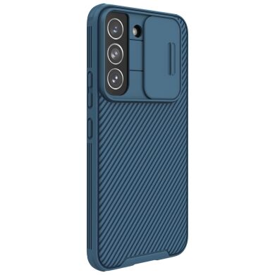 Защитный чехол NILLKIN CamShield Pro для Samsung Galaxy S22 - Blue