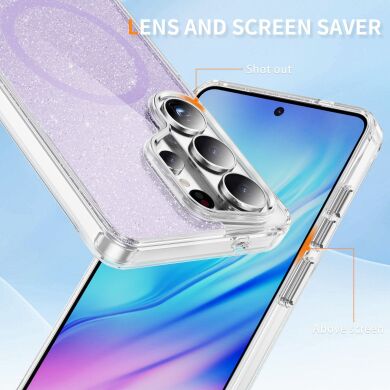 Захисний чохол Reframe Glitter Magnetic Case для Samsung Galaxy S26 Ultra (S948) - Blue