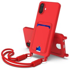 Захисний чохол Reframe Silicone Holder для Samsung Galaxy A07 (A075) - Red