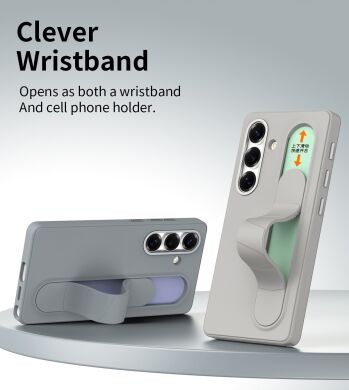 Защитный чехол Reframe Standing Grip для Samsung Galaxy S25 Plus (S936) - Sapphire