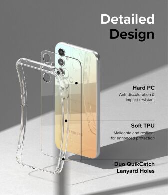 Защитный чехол RINGKE Fusion для Samsung Galaxy A34 (A346) - Matte Clear