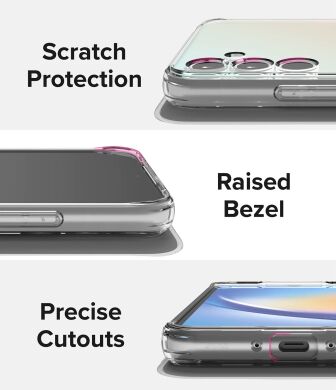 Защитный чехол RINGKE Fusion для Samsung Galaxy A34 (A346) - Matte Clear
