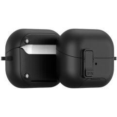 Захисний чохол з підставкою DUX DUCIS SECQ Series для Samsung Galaxy Buds 3 / Buds 3 Pro / Buds 3 FE - Black