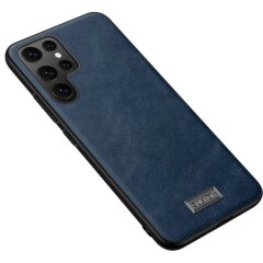 Захисний чохол SULADA Leather Case для Samsung Galaxy S22 Ultra - Blue