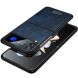 Защитный чехол SULADA Leather Case (FF) для Samsung Galaxy Flip 4 - Blue. Фото 1 из 8