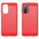 Захисний чохол UniCase Carbon для Samsung Galaxy A17 (A175) - Red