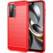 Захисний чохол UniCase Carbon для Samsung Galaxy A17 (A175) - Red