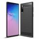 Захисний чохол UniCase Carbon для Samsung Galaxy Note 10 - Black