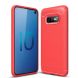 Защитный чехол UniCase Carbon для Samsung Galaxy S10e - Red. Фото 1 из 11