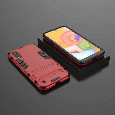 Защитный чехол UniCase Hybrid для Samsung Galaxy A01 (A015) - Red