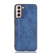 Защитный чехол UniCase Leather Series для Samsung Galaxy S21 Plus - Blue. Фото 3 из 11