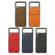 Защитный чехол UniCase Leather Series для Samsung Galaxy Flip 3 - Orange. Фото 4 из 4