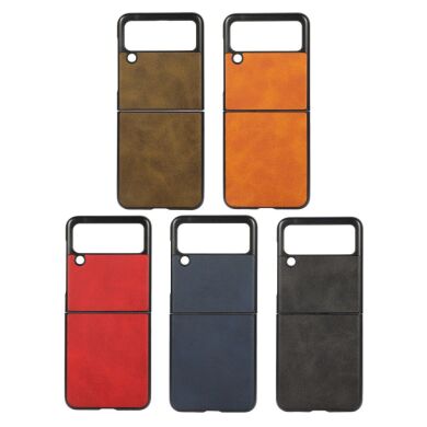 Защитный чехол UniCase Leather Series для Samsung Galaxy Flip 3 - Brown