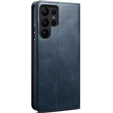 Защитный чехол UniCase Leather Wallet для Samsung Galaxy S23 Ultra (S918) - Blue
