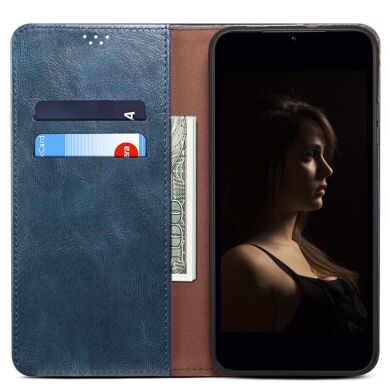 Защитный чехол UniCase Leather Wallet для Samsung Galaxy S23 Ultra (S918) - Blue
