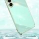 Захисний чохол XINLI Porcelain Design для Samsung Galaxy S25 FE (S731) - Cyan