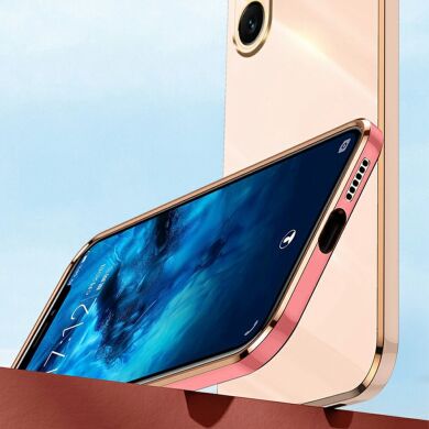 Захисний чохол XINLI Porcelain Design для Samsung Galaxy S25 FE (S731) - Cyan