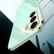 Захисний чохол XINLI Porcelain Design для Samsung Galaxy S25 FE (S731) - Cyan