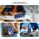 Защитный чехол XUNDD Rugged Case with MagSafe (FF) для Samsung Galaxy Flip 8 - Black. Фото 7 из 9