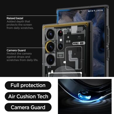 Защитный чехол Spigen (SGP) Ultra Hybrid Zero One для Samsung Galaxy S23 Ultra (S918) - Black
