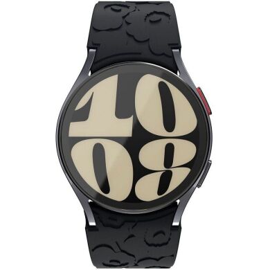 Оригинальный ремешок Unikko Embossed Band для Samsung Galaxy Watch 7 / FE / 6 / 6 Classic / 5 / 5 Pro / 4 / 4 Classic (GP-TYR940AMBBW / GP-TYR930TLABW) - Black