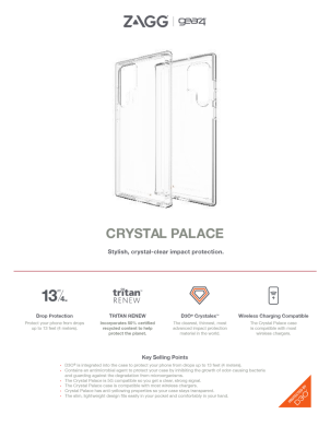 Захисний чохол Gear4 Crystal Palace для Samsung Galaxy S22 Ultra (S908) - Clear