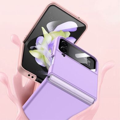 Захисний чохол GKK Silicone Case для Samsung Galaxy Flip 4 - Pink