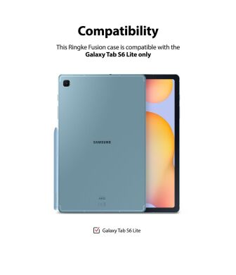 Захисний чохол Ringke T Fusion для Samsung Galaxy Tab S6 lite / S6 Lite (2022/2024) 8809716075768 - Clear