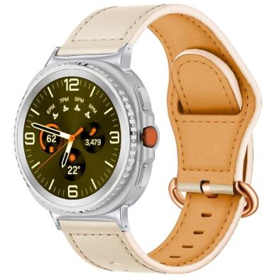 Ремешок KALEBOL Classic Strap для Samsung Galaxy Watch 8 (40/44mm) / 8 Classic - Ivory White