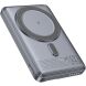 Внешний аккумулятор с кардхолдером-подставкой HOCO Q46 Title PD20W (5000mAh) - Silver Gray. Фото 2 из 8
