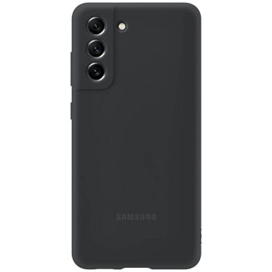 Защитный чехол Silicone Cover для Samsung Galaxy S21 FE (G990) EF-PG990TBEGRU - Dark Gray