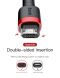 Кабель Baseus Cafule USB to MicroUSB (1.5A, 2m) CAMKLF-C91 - Black / Red