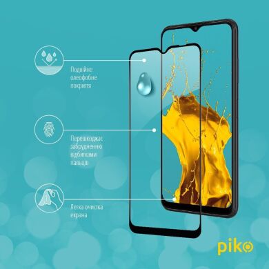 Захисне скло Piko Full Glue для Samsung Galaxy A22 5G (A226) - Black