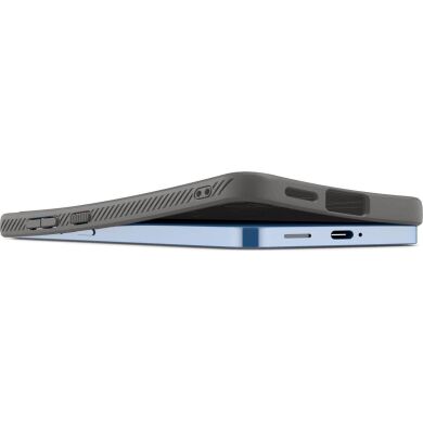 Захисний чохол Spigen Liquid Air для Samsung Galaxy S25 (S931) ACS09404 - Marble Gray