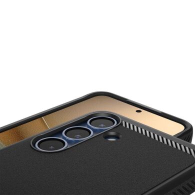 Защитный чехол Spigen (SGP) Rugged Armor (MagFit) для Samsung Galaxy S25 (S931) ACS08998 - Matte Black