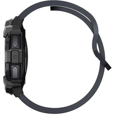 Защитный чехол Spigen (SGP) Rugged Armor (FW) для Samsung Galaxy Watch 7 (44mm) - Matte Black