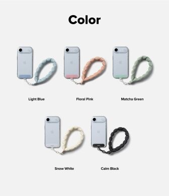 Ремінець для смартфона Ringke Holder Link Puffer (8800328813823) - Pink