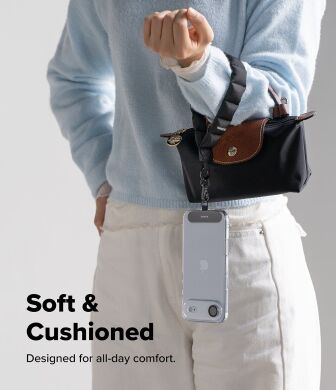 Ремінець для смартфона Ringke Holder Link Puffer (8800328813823) - Pink