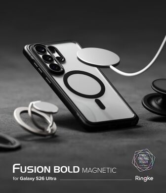 Захисний чохол Ringke Fusion Bold MagSafe для Samsung Galaxy S26 Ultra (S948) 8800328814578 - Black